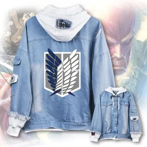 Attack on Titan Survey Corps Denim Jacket