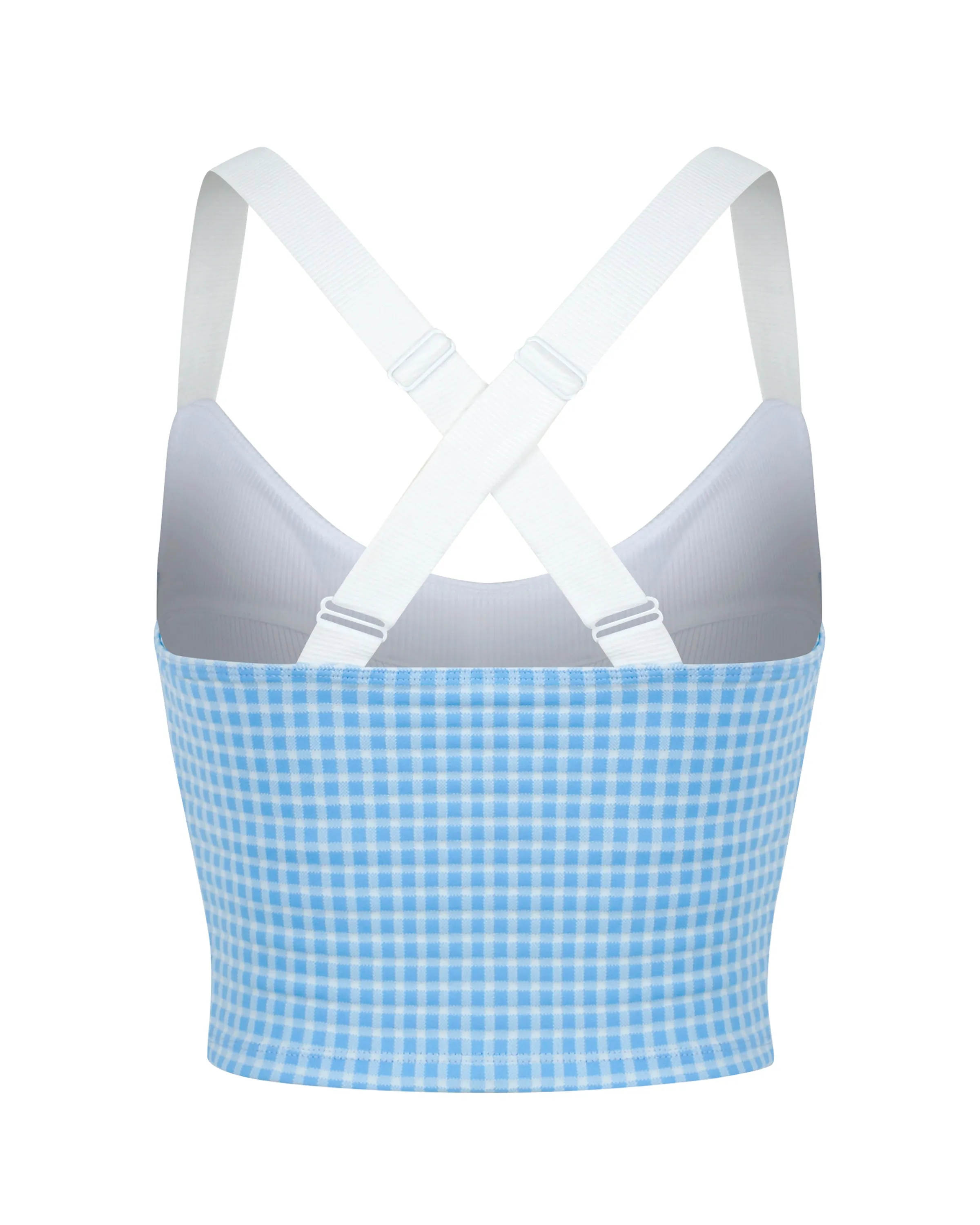 ATTICUS TANK BLUE & WHITE COMBO