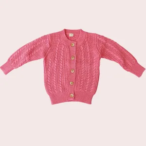 BALLET PINK CARDIGAN