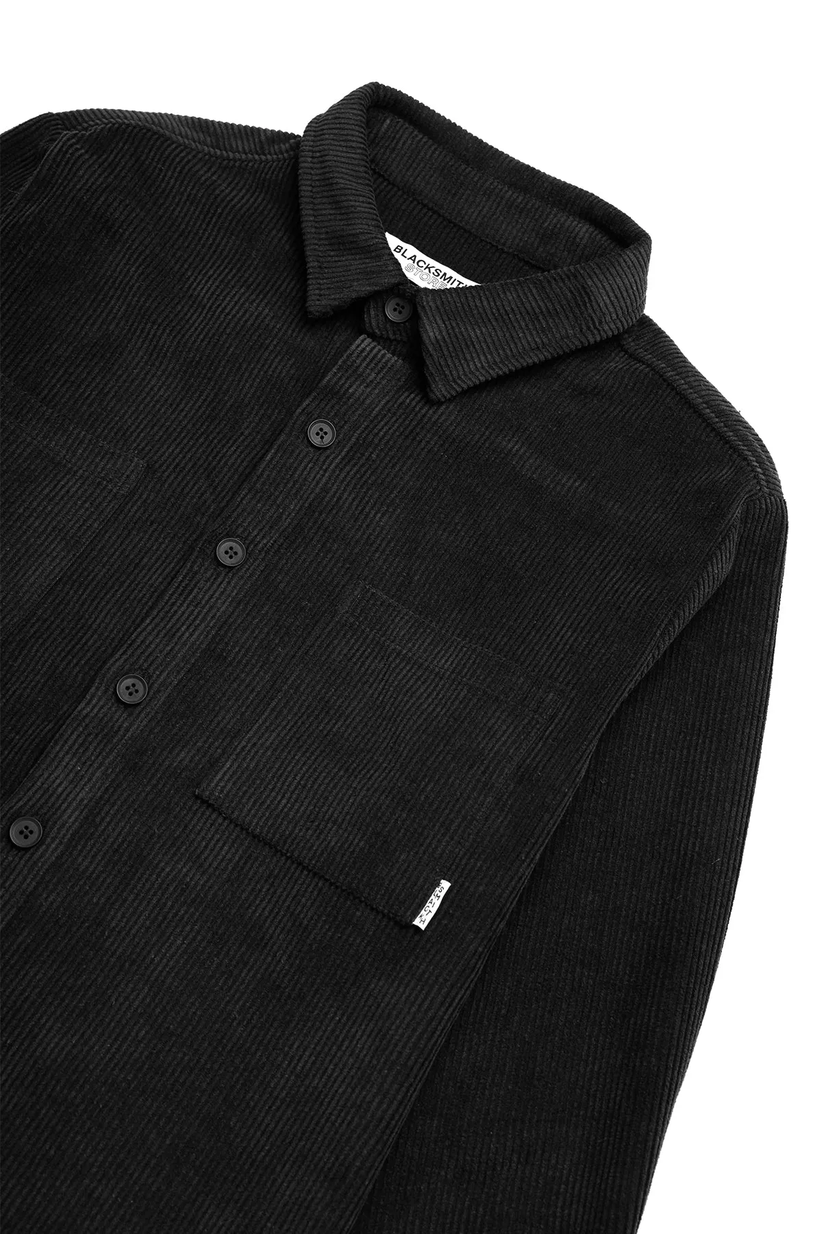 Blacksmith - Corduroy Shirt - Black