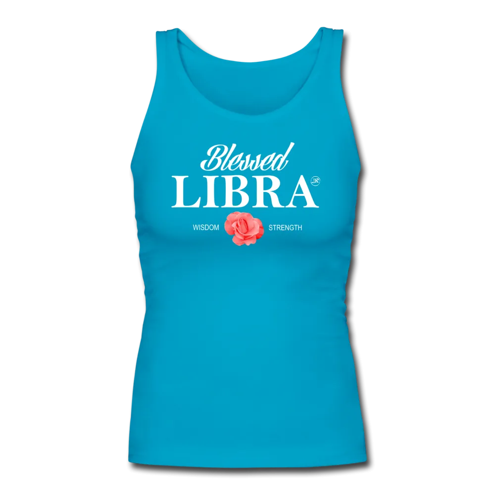 Blessed Libra Women's Fitted Tank Top