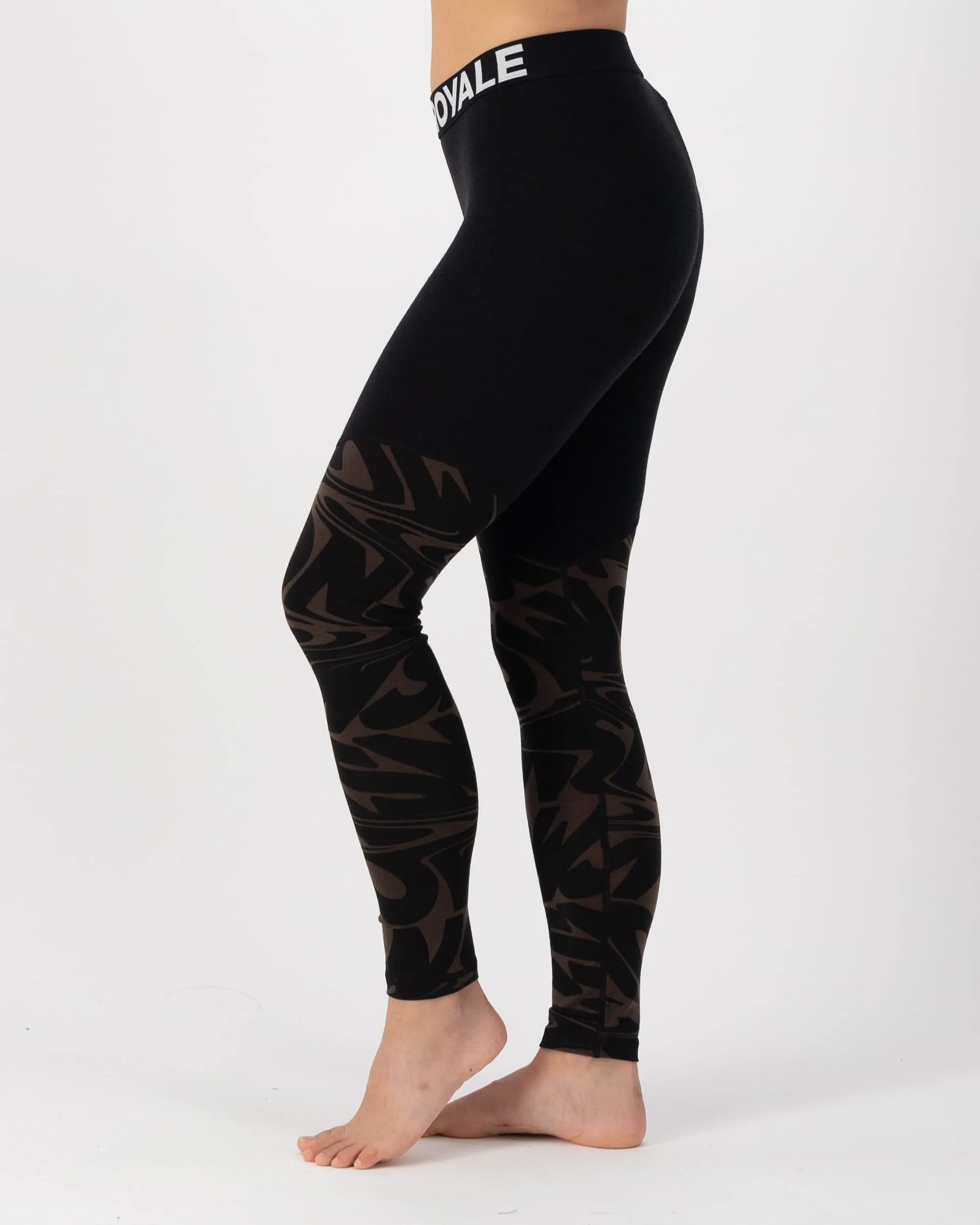 Cascade Merino Base Layer Legging - Signal Lost Cedar