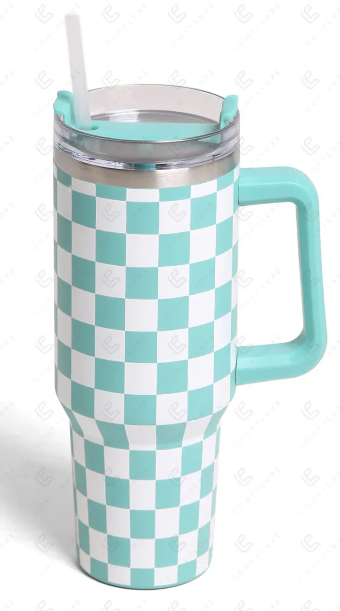 Checkered Tumbler