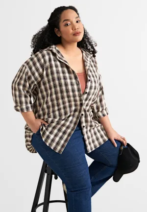 Chelsea Checkered Button Shirt