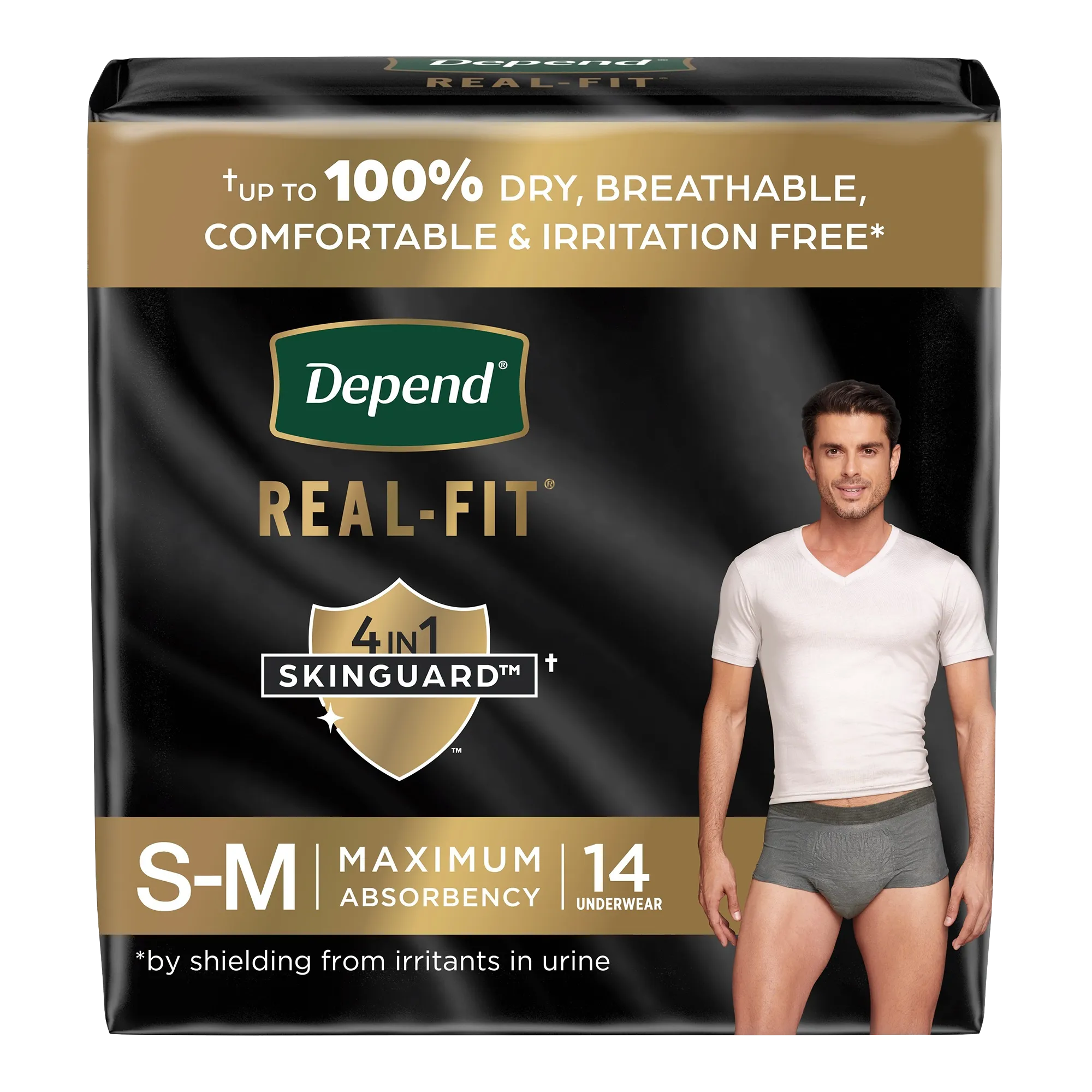 Depend Real Fit Underwear for Men