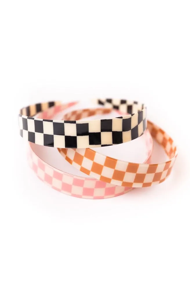 Dial Up Checkered Headband