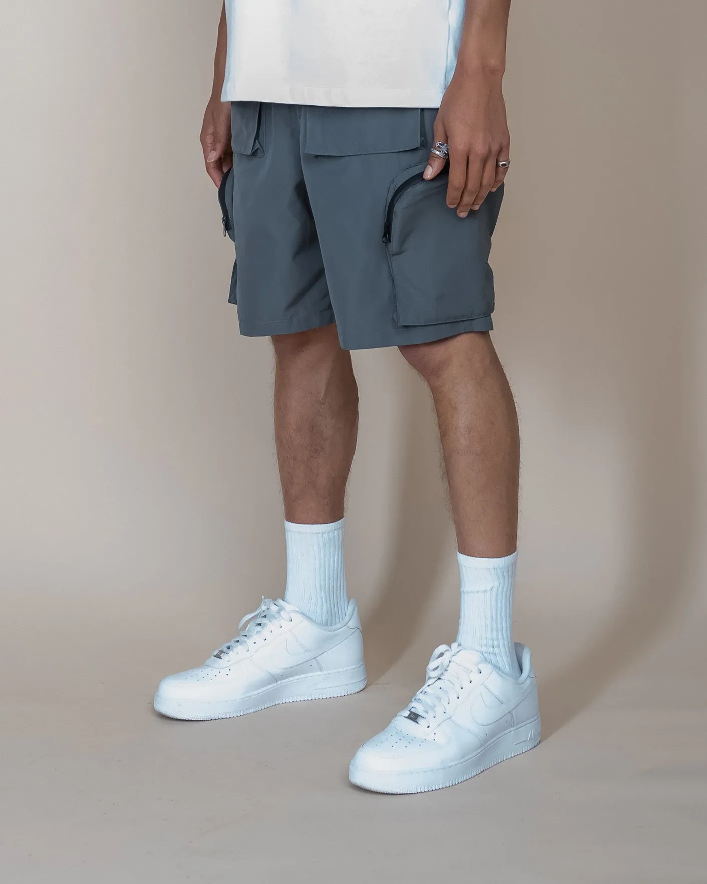 EPTM DOPE BOY CARGO SHORTS - GREY