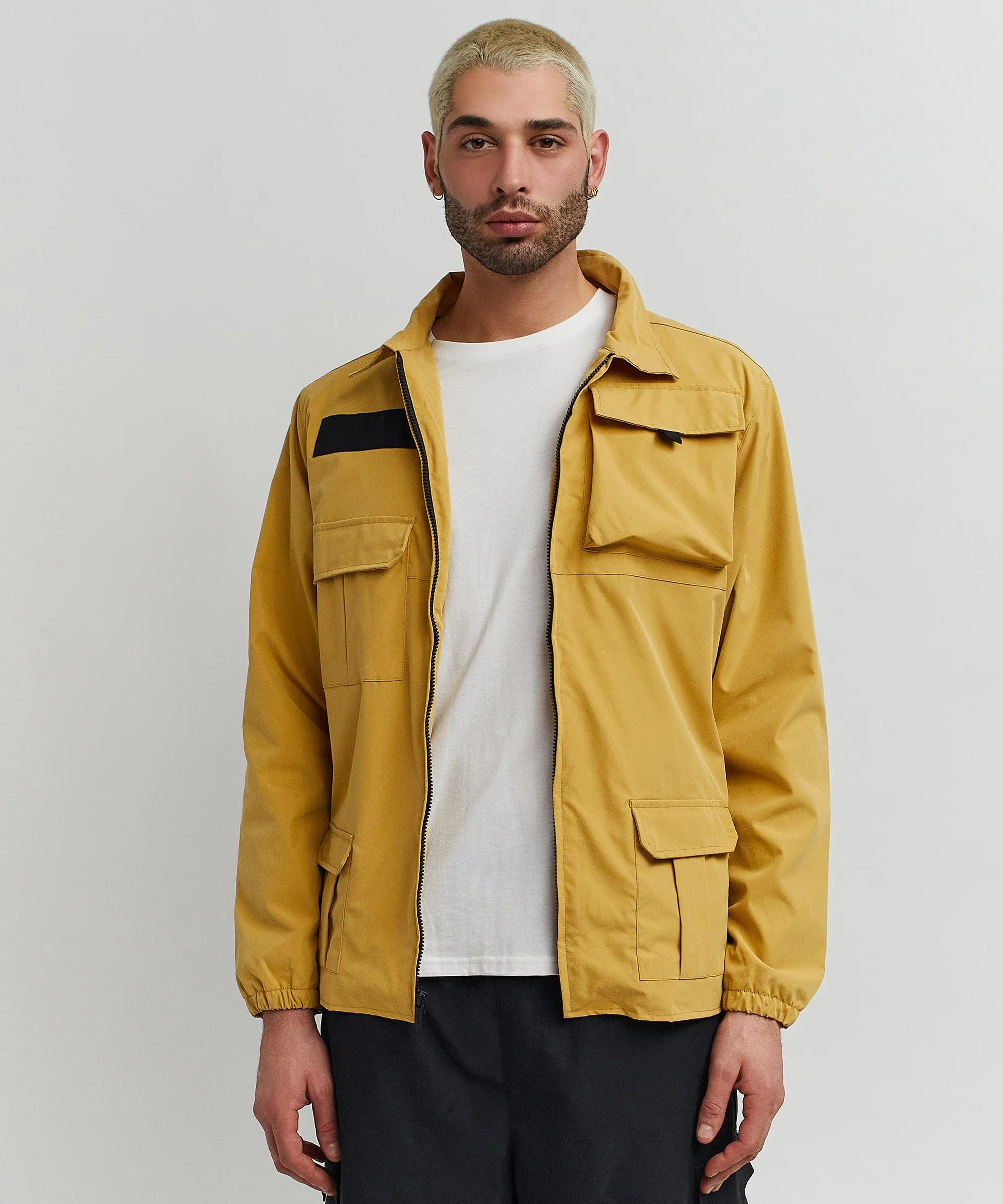 Explorer Utility Twill Jacket - Khaki