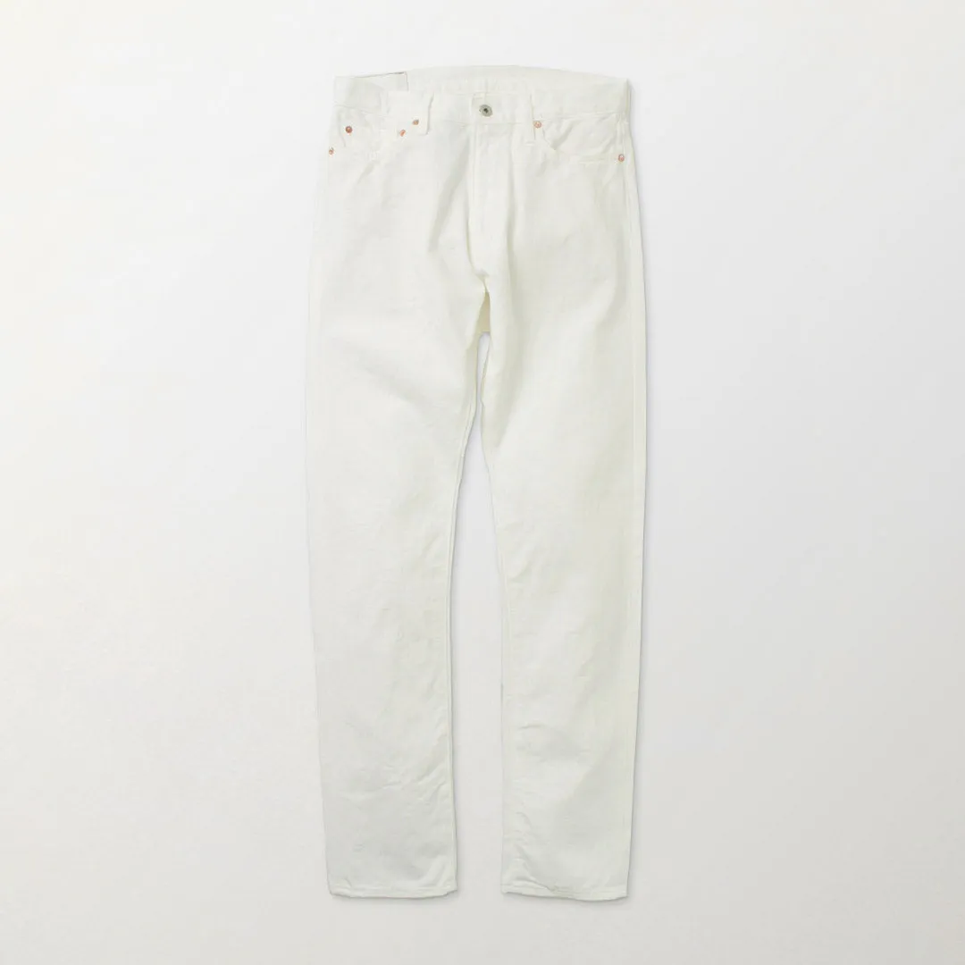 FOB FACTORY / F1153 White Denim 60 Twill 5P