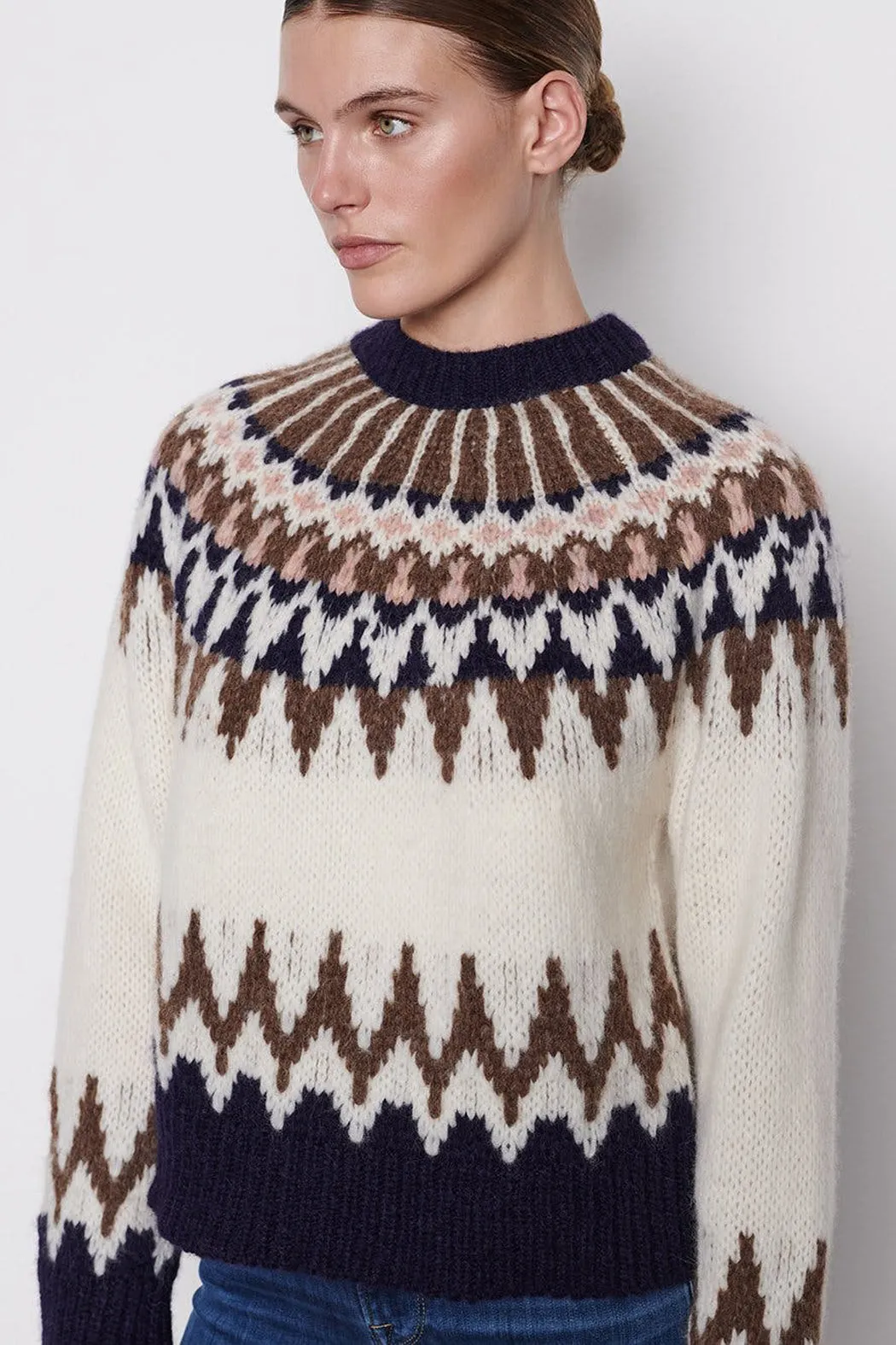 Frame - Fairisle Crew Sweater