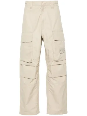 GHOST CARGO ELASTICATED WAISTBAND TROUSERS