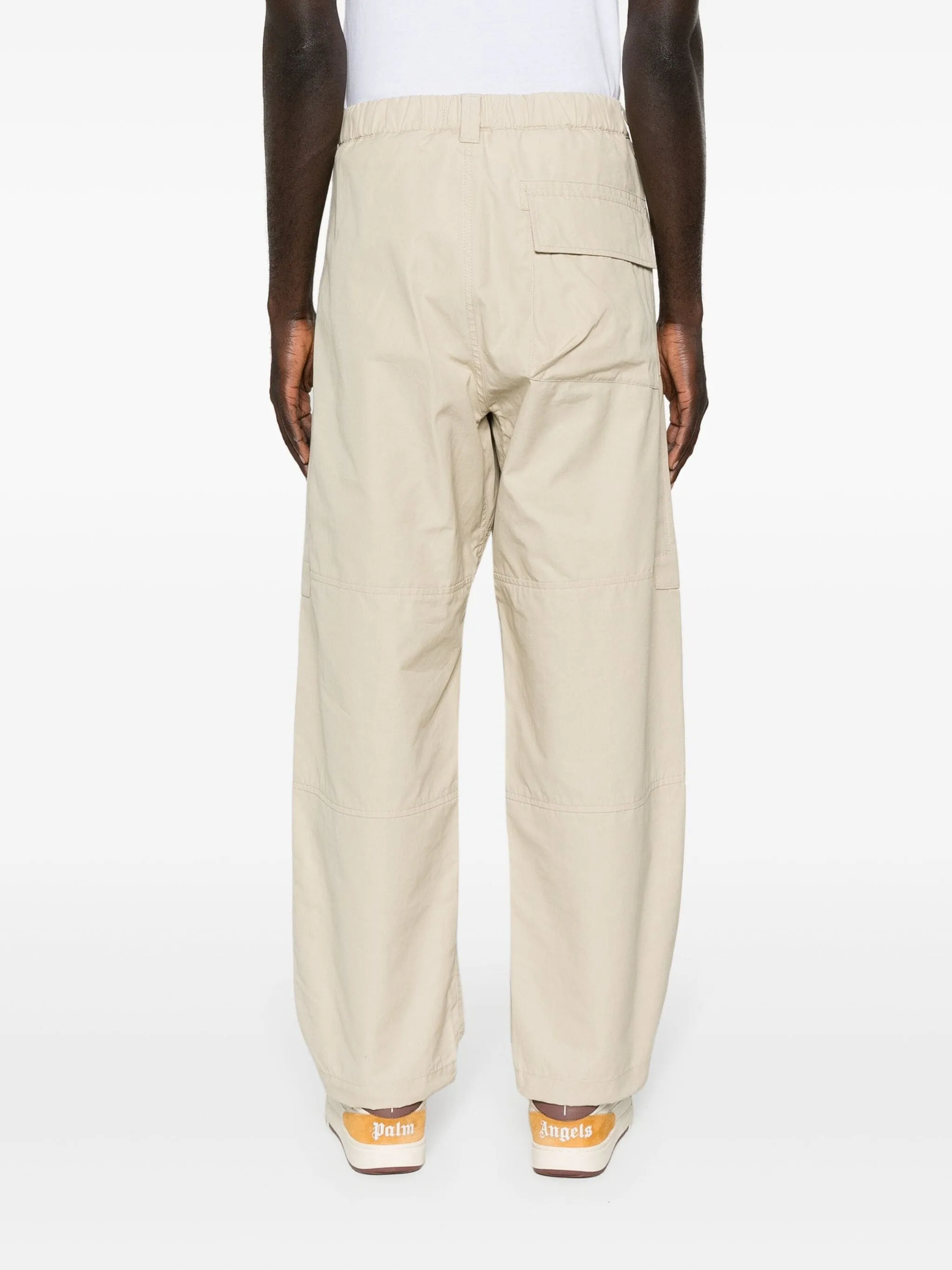 GHOST CARGO ELASTICATED WAISTBAND TROUSERS