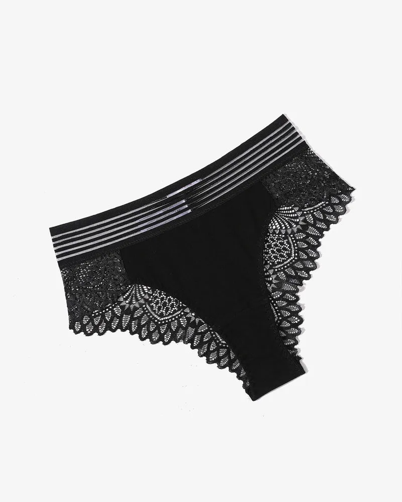 Lace Underwear Cheeky Hipster Panties