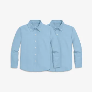 Long sleeve Oxford shirt 2-pack