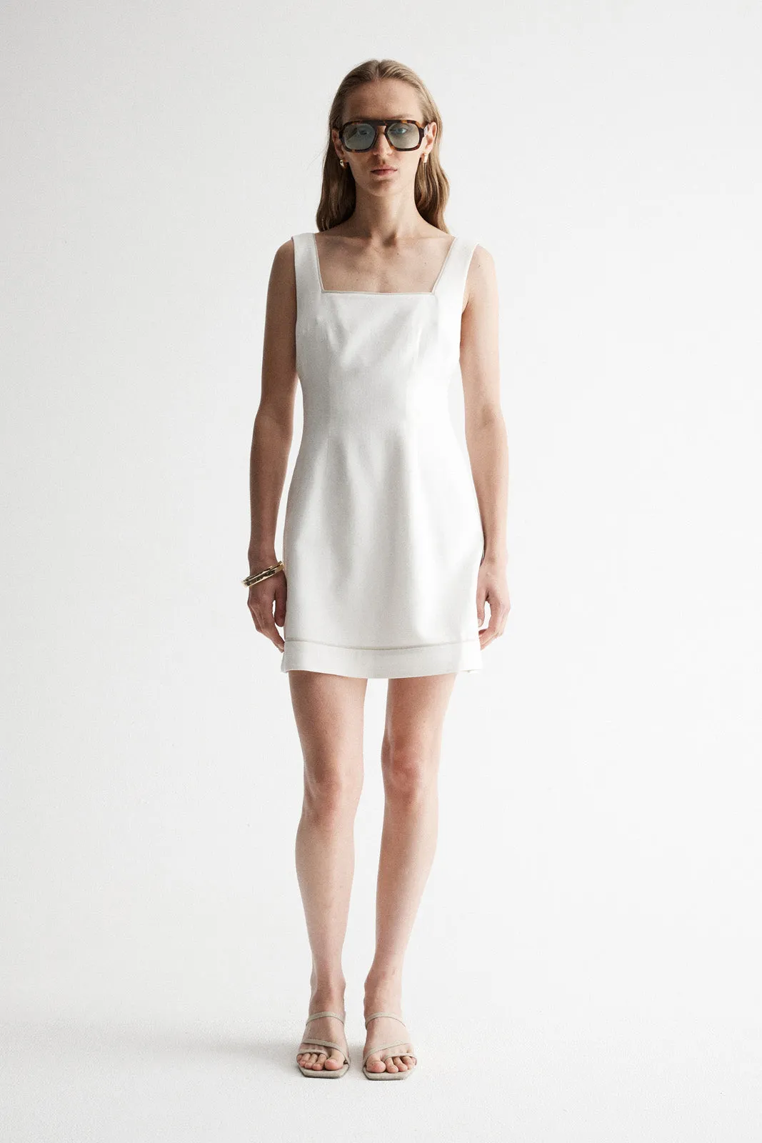 Luccia Dress White