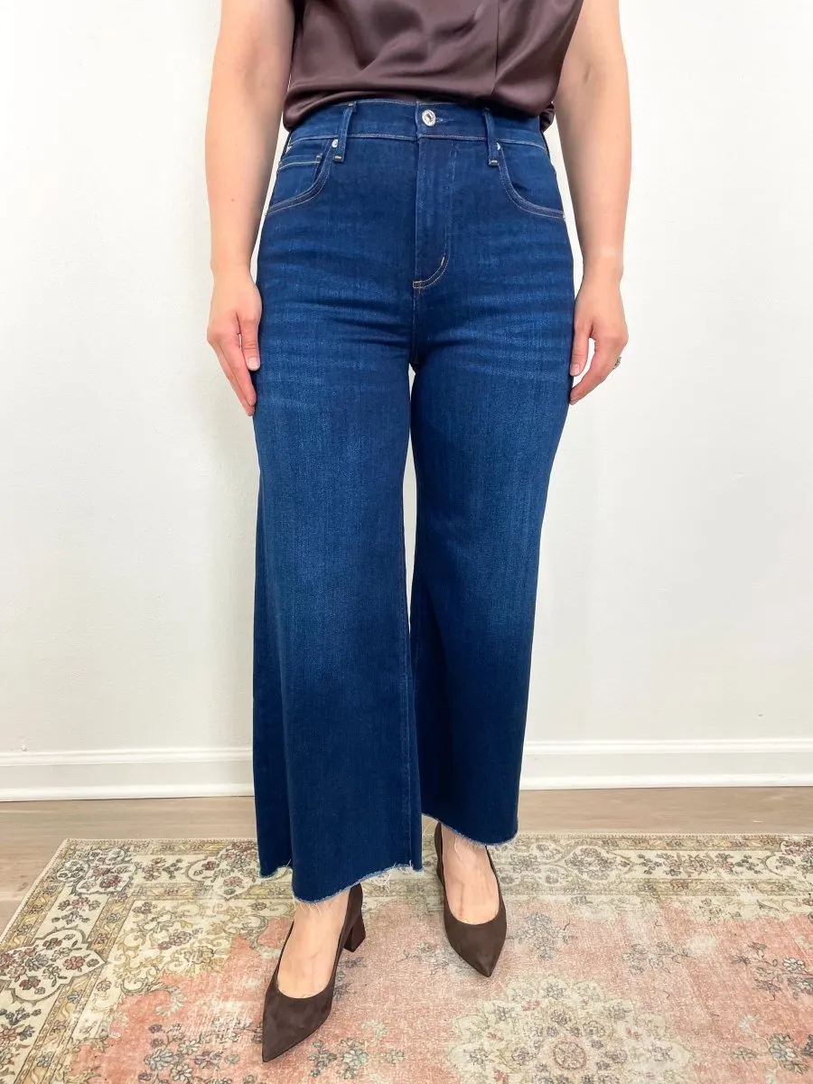 Lyra Wide Leg Crop in Lotus