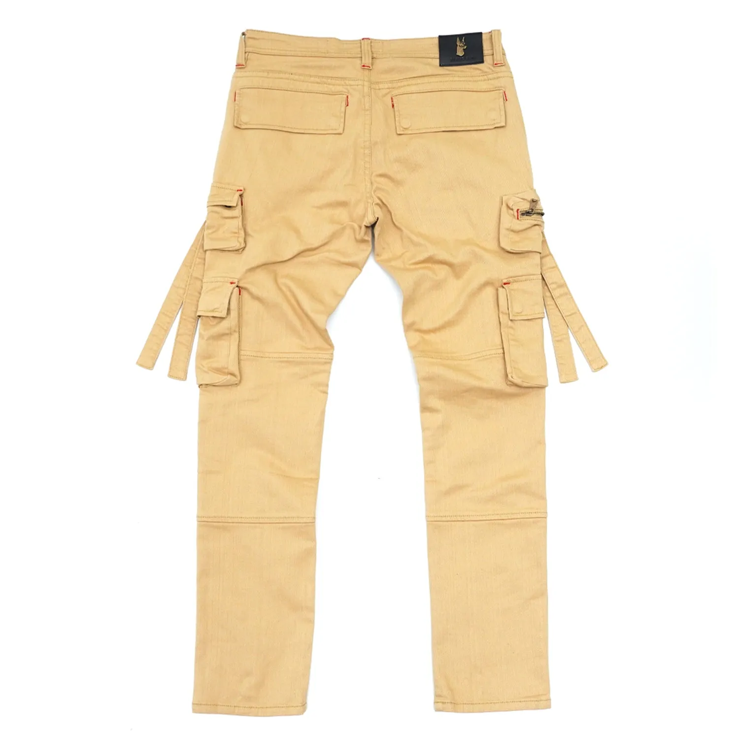 M1930 Aries Cargo Denim Jeans - Khaki