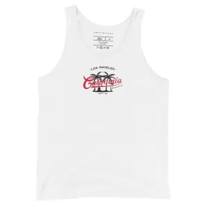 Men's City Culture Theme Graphic Tank Top