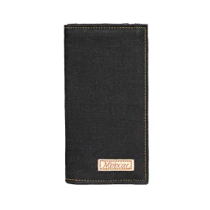 Multi-Card Slot Denim Long Wallet