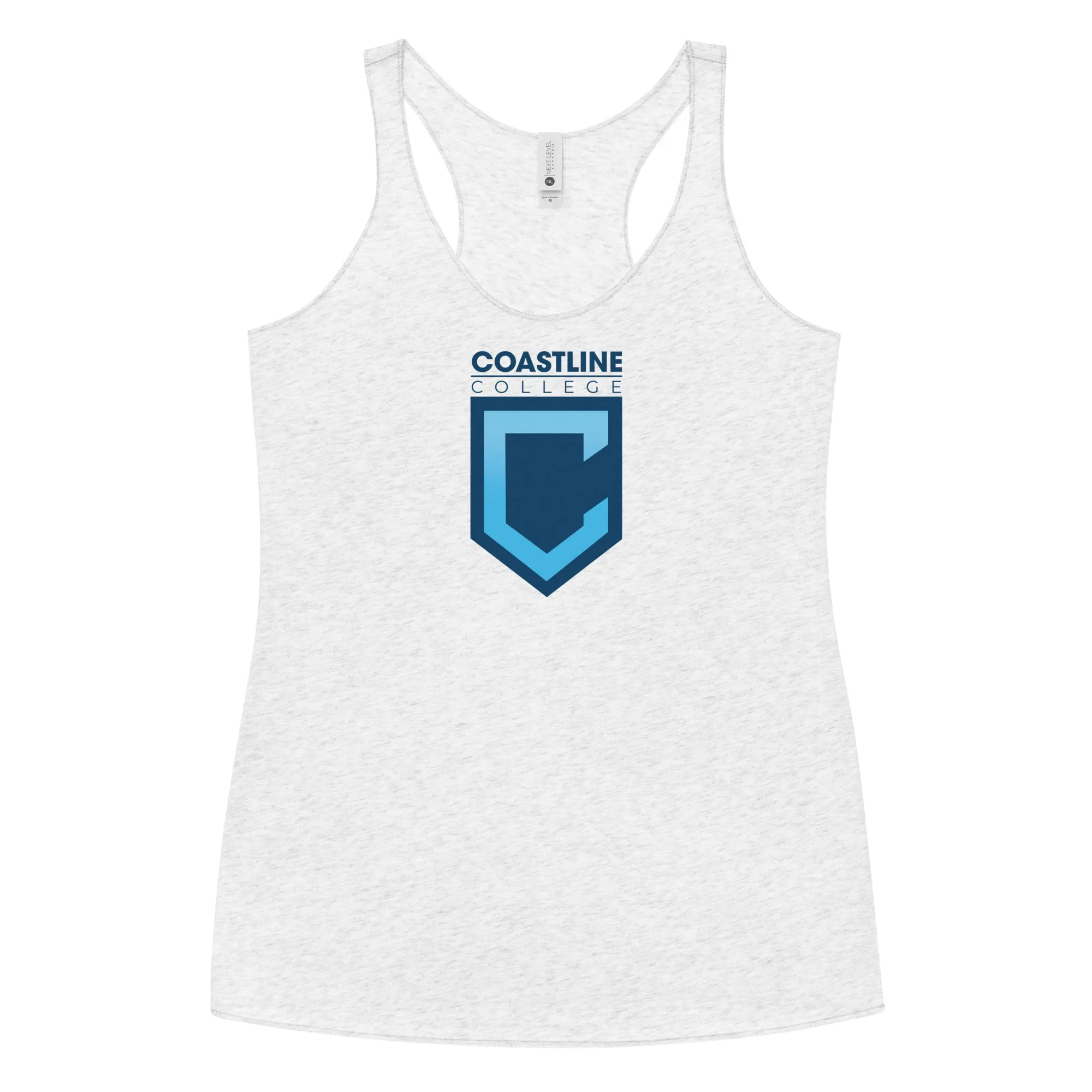 Shield Logo Women's Racerback Tank - Light Colors