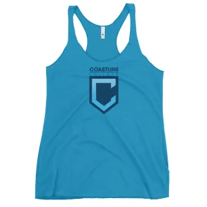 Shield Logo Women's Racerback Tank - Light Colors