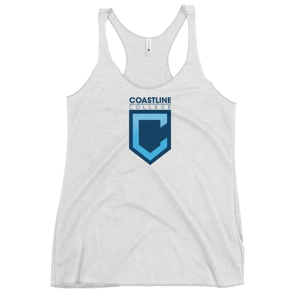 Shield Logo Women's Racerback Tank - Light Colors