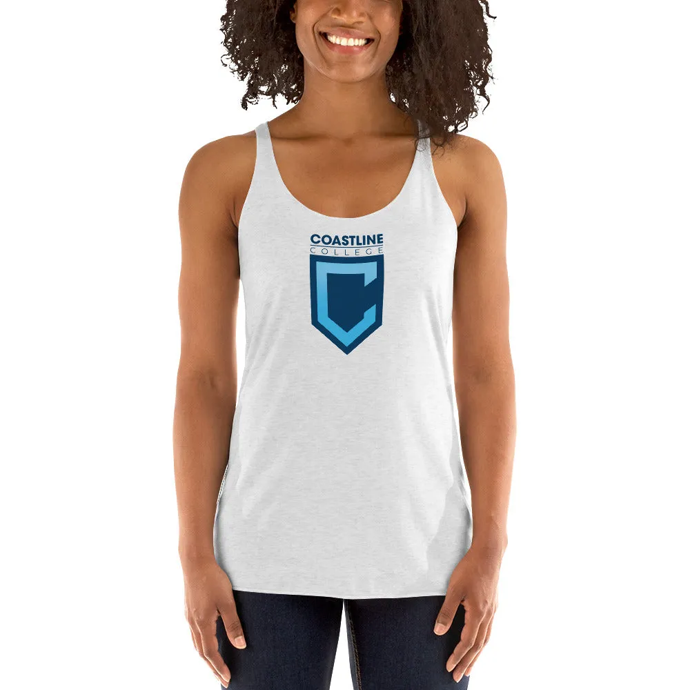 Shield Logo Women's Racerback Tank - Light Colors