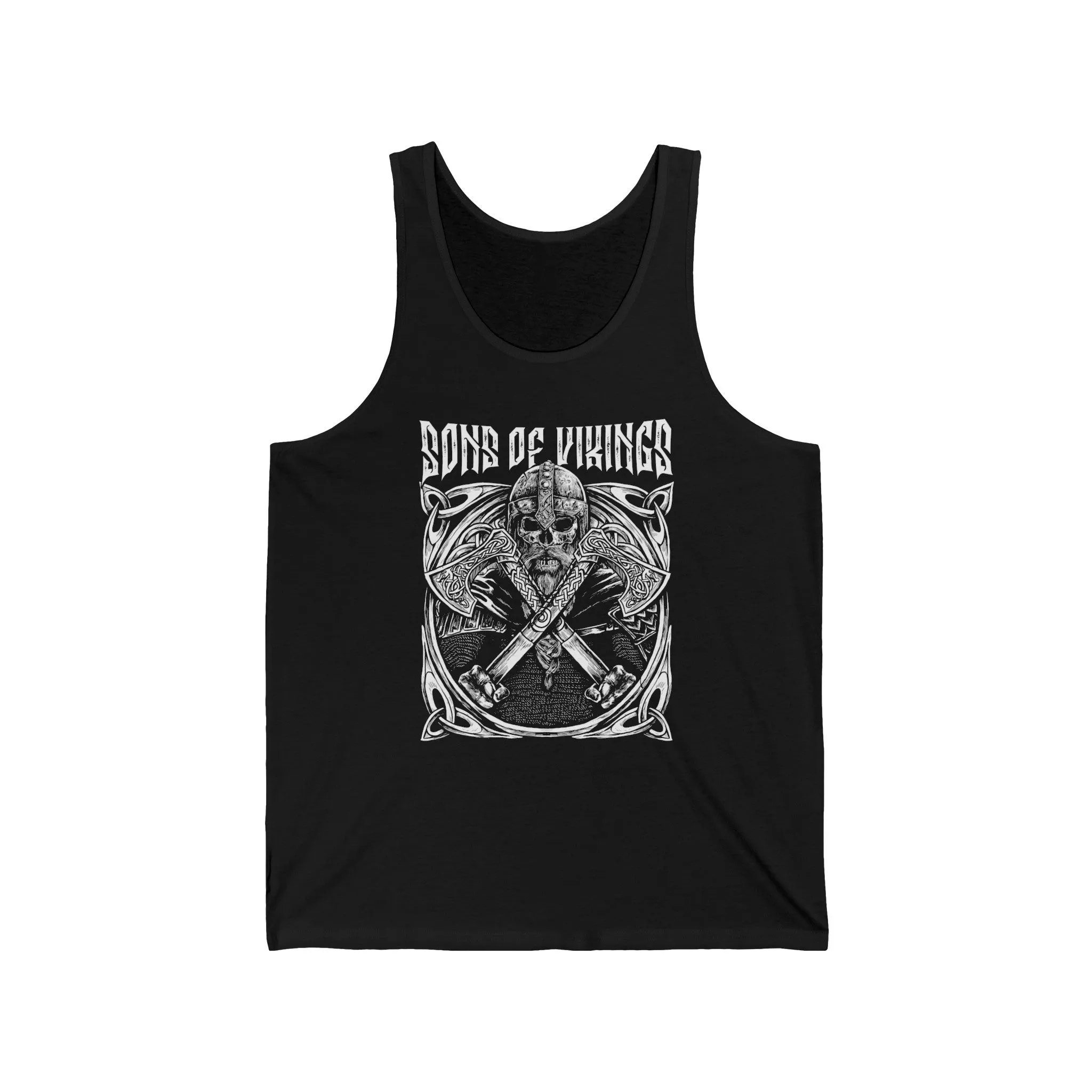 Skull and Axes Tank Top