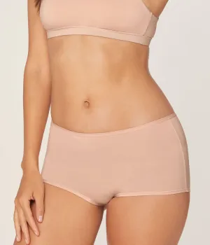 The Boyshort - Bamboo Jersey - Blush